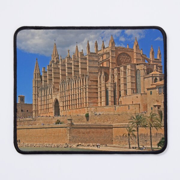 Item preview, Royal Palace and Cathedral, Palma, Majorca, May 2024 designed and sold by RedHillDigital.