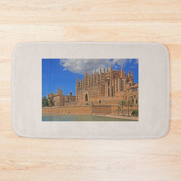 Item preview, Royal Palace and Cathedral, Palma, Majorca, May 2024 designed and sold by RedHillDigital.