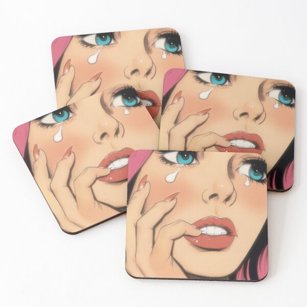 Item preview,        Comic Girl Pop Art designed and sold by TOGETHERINSIEME.