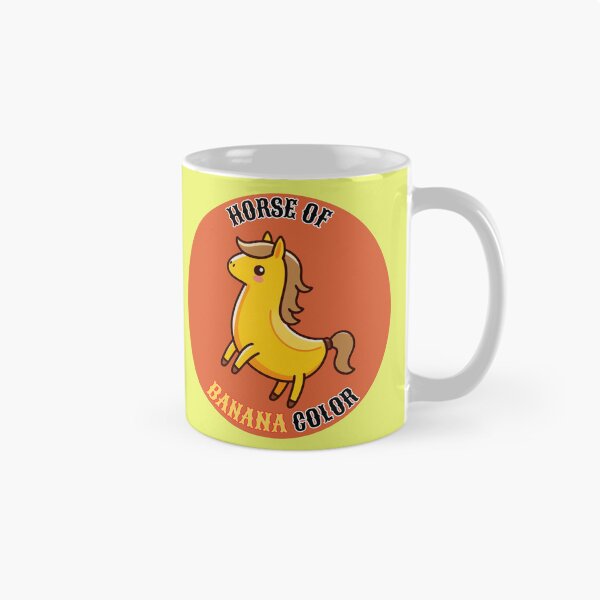 Item preview, Horse of banana color - cute banana horse designed and sold by Funny-Banana.