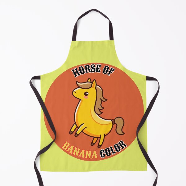 Item preview, Horse of banana color - cute banana horse designed and sold by Funny-Banana.