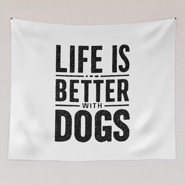 Item preview, Life is better with dogs T-shirt designed and sold by artetotal.