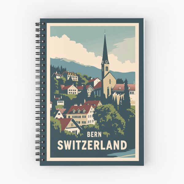 Item preview, Una ilustración de viaje vintage de Berna - Suiza designed and sold by GoodOldVintage.