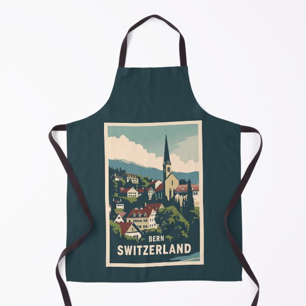 Item preview, A Vintage Travel Illustration of Bern - Switzerland  designed and sold by GoodOldVintage.