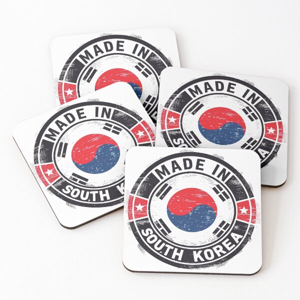 Item preview, Made in South Korea: Emblem of Excellence and Innovation designed and sold by Gold Turtle  Lina.