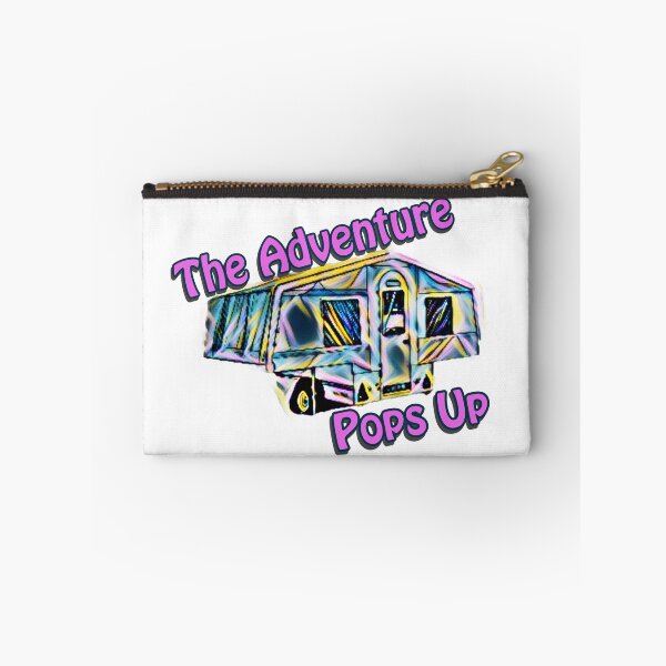 Item preview, The Adventure Pops Up Neon Trailer Tent designed and sold by BeccaAelishe.