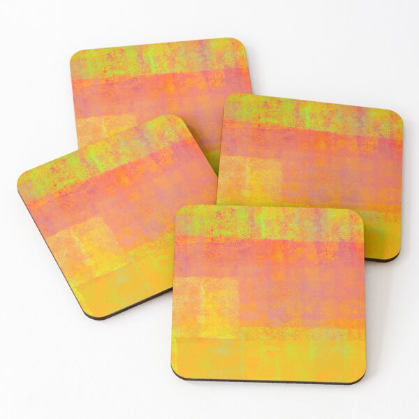 Item preview, Danish Modern Abstract Orange and pink designed and sold by Julie Woolfolk.