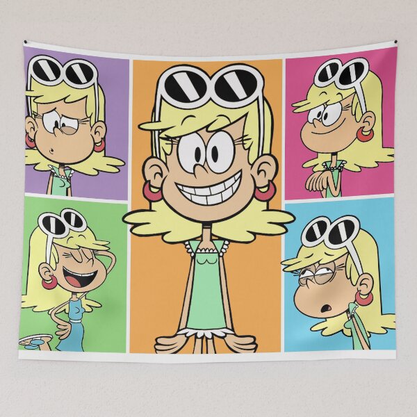 Item preview, Little girl Leni Loud different expressions in the noisy house  designed and sold by DGVO.