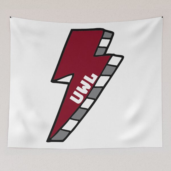 Item preview, UWL University of Wisconsin La Crosse Lightning Bolt designed and sold by kkosmicki.