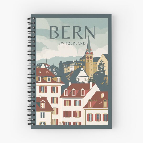 Item preview, A Vintage Travel Illustration of Bern - Switzerland  designed and sold by GoodOldVintage.