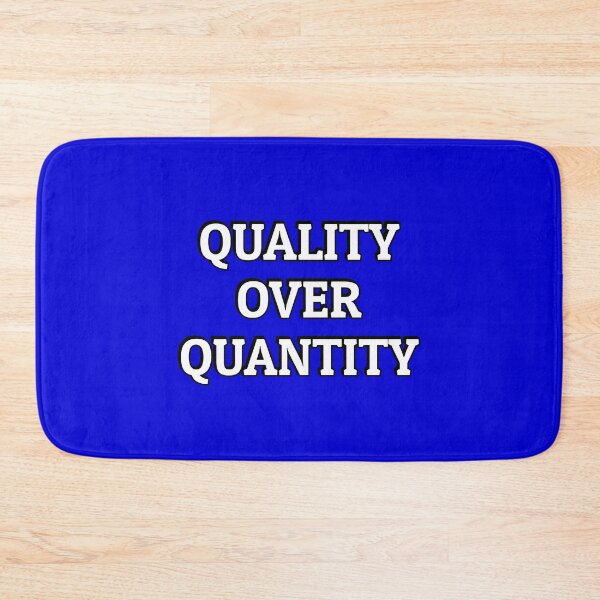 Item preview, Quality Over Quantity designed and sold by Inspirationmotivation.