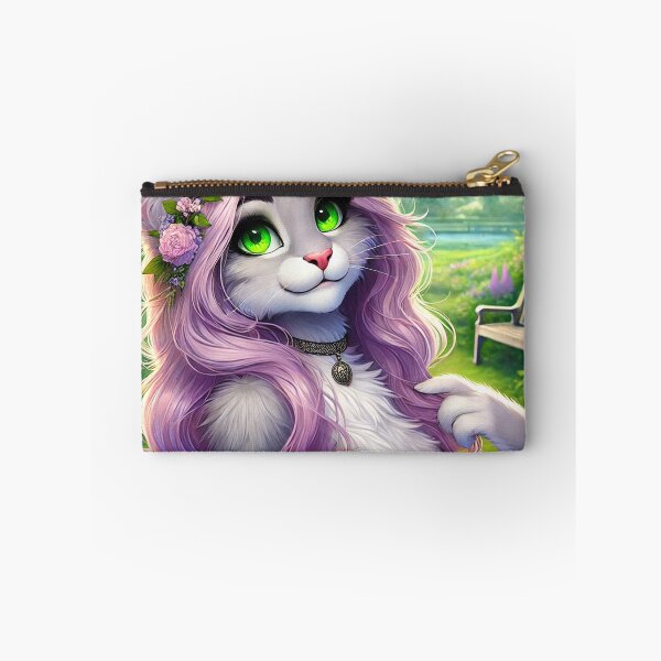 Item preview, Enchanting Cat Furry in a Garden designed and sold by NotSoSpicy.