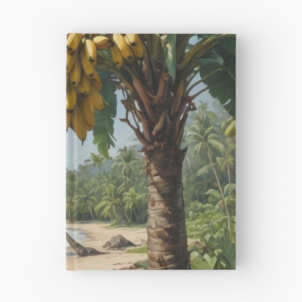 Item preview, Banana palm on a tropical beach designed and sold by seahorse crossing.