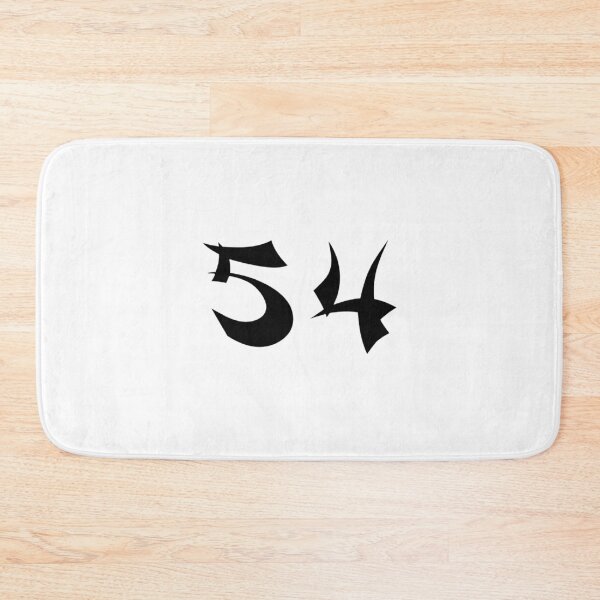 Item preview, 54, fifty-four, black, shangai designed and sold by Numbers-Art.