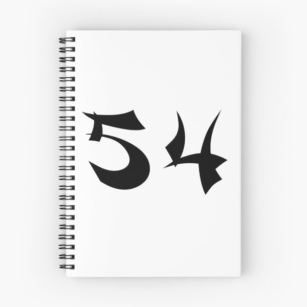Item preview, 54, fifty-four, black, shangai designed and sold by Numbers-Art.