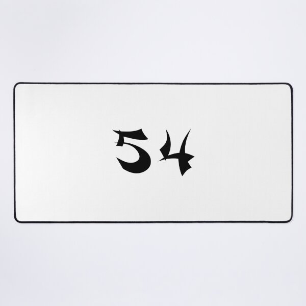 Item preview, 54, fifty-four, black, shangai designed and sold by Numbers-Art.