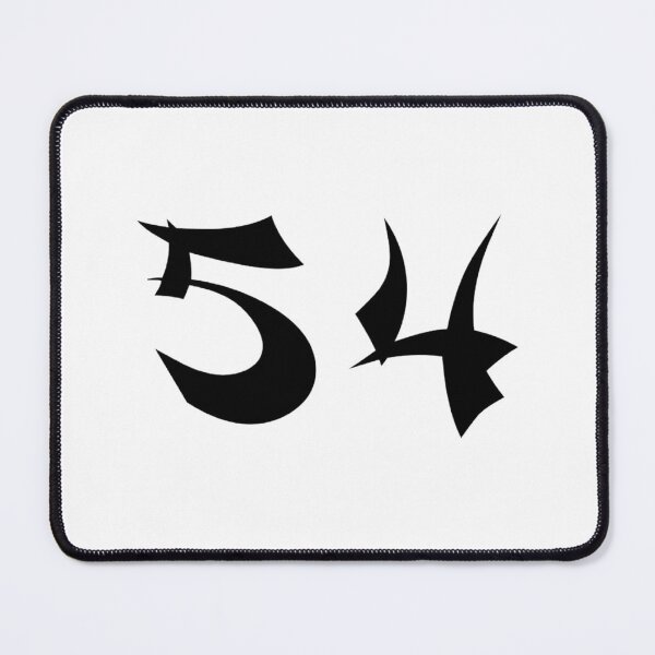 Item preview, 54, fifty-four, black, shangai designed and sold by Numbers-Art.