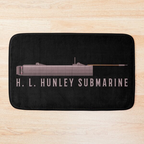 Item preview, H L Hunley Early American Experimental Submarine Diagram designed and sold by MilitaryMart.