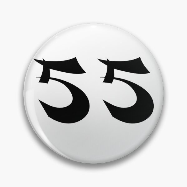 Item preview, 55, fifty-five, black, shangai designed and sold by Numbers-Art.