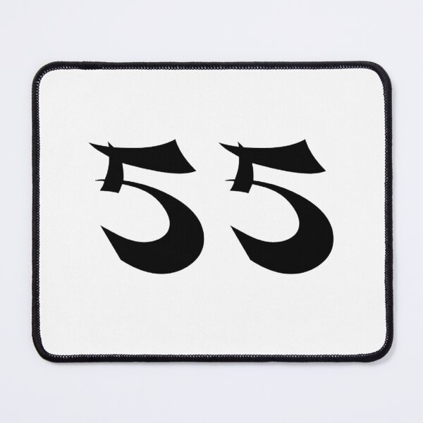 Item preview, 55, fifty-five, black, shangai designed and sold by Numbers-Art.