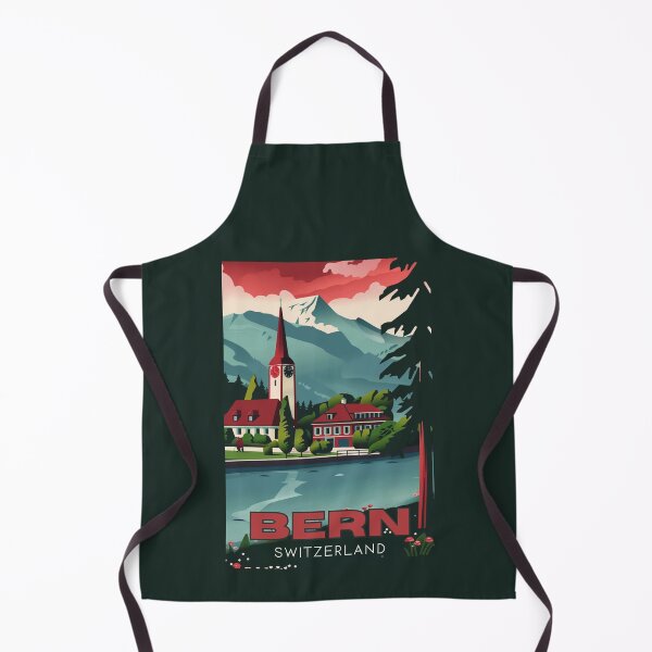 Item preview, A Vintage Travel Illustration of Bern - Switzerland  designed and sold by GoodOldVintage.