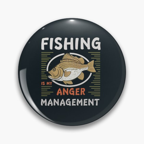 Item preview, La pesca es mi manejo de la ira designed and sold by PositivelyPrinted.