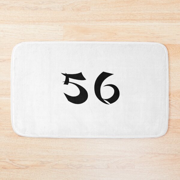 Item preview, 56, fifty-six, black, shangai designed and sold by Numbers-Art.