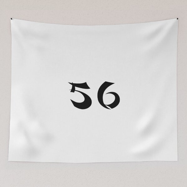 Item preview, 56, fifty-six, black, shangai designed and sold by Numbers-Art.
