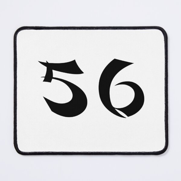 Item preview, 56, fifty-six, black, shangai designed and sold by Numbers-Art.