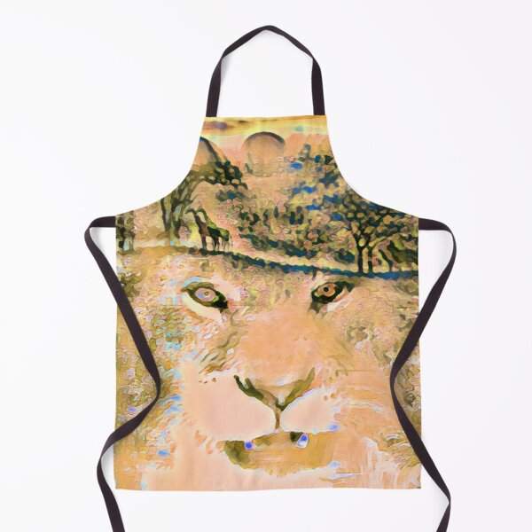 Item preview, Lion-strong sand - photo collage with an African touch designed and sold by kikidu21.