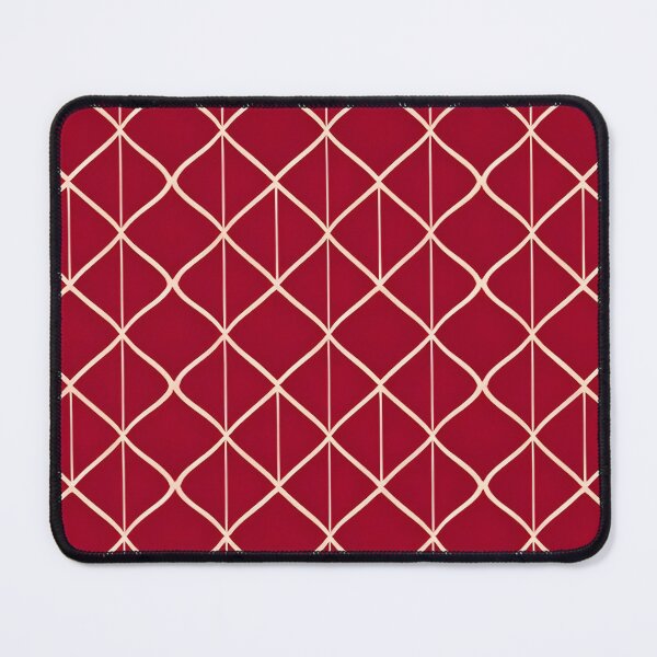 Item preview, Red geometric pattern designed and sold by Rocklights.