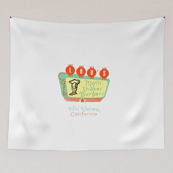 Item preview,  Back to the Future - Lou's Cafe designed and sold by Bad Zombie .