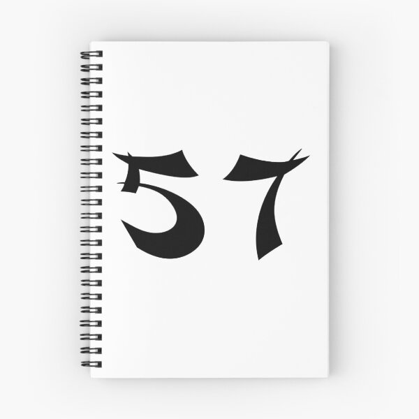 Item preview, 57, fifty-seven, black, shangai designed and sold by Numbers-Art.