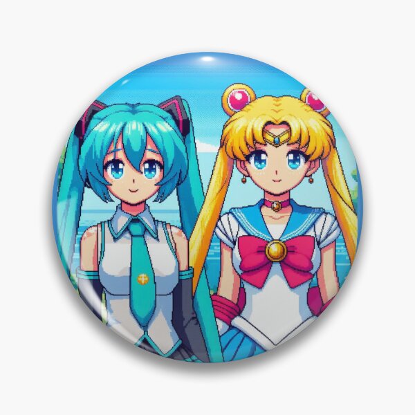 Item preview, Ponytail Waifus Miku And Usagi designed and sold by Magimel.