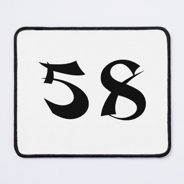 Item preview, 58, fifty-eight, black, shangai designed and sold by Numbers-Art.