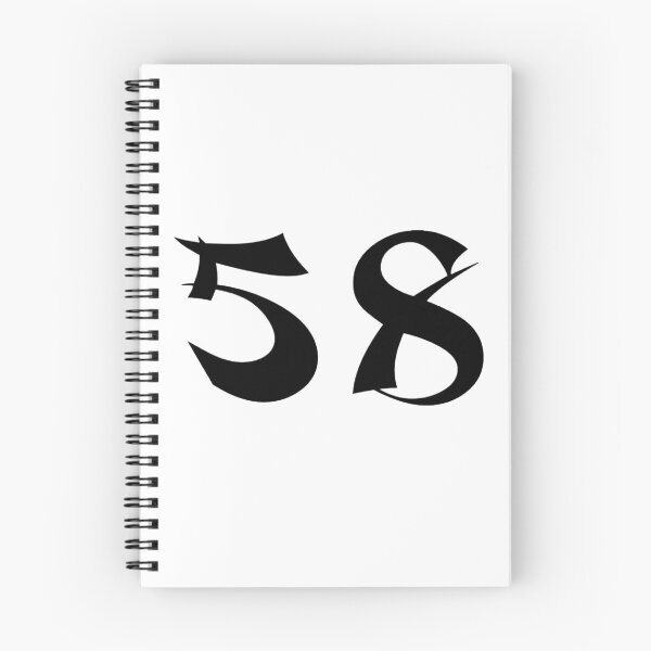 Item preview, 58, fifty-eight, black, shangai designed and sold by Numbers-Art.