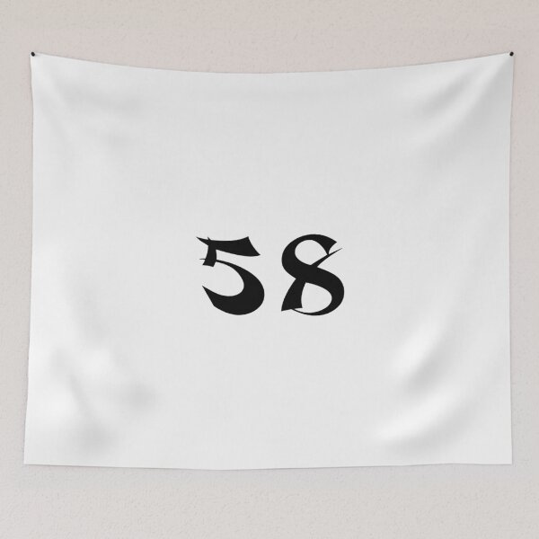 Item preview, 58, fifty-eight, black, shangai designed and sold by Numbers-Art.