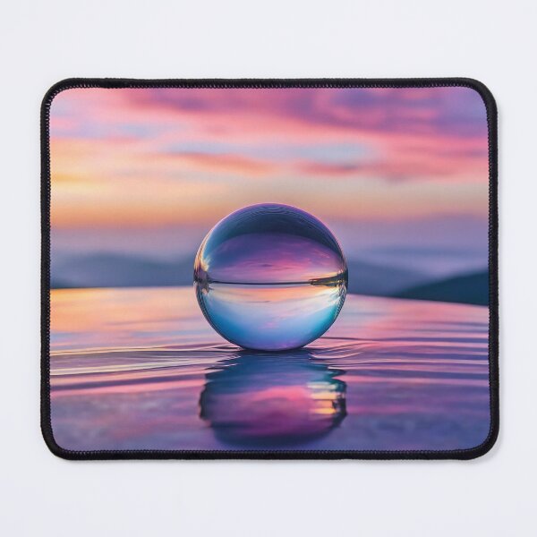 Item preview, Sunset Reflection in Crystal Sphere designed and sold by homydesign.