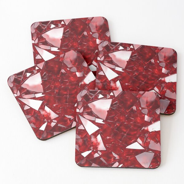 Item preview, Vidrio roto rojo designed and sold by PastelDreamz.