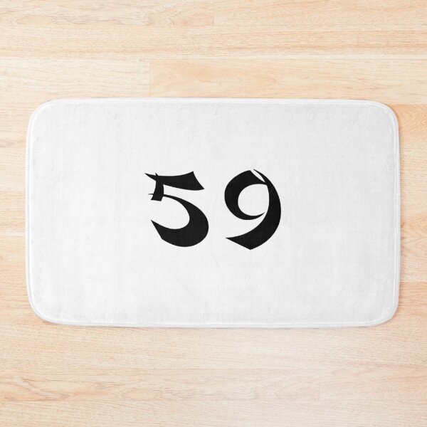 Item preview, 59, fifty-nine, black, shangai designed and sold by Numbers-Art.