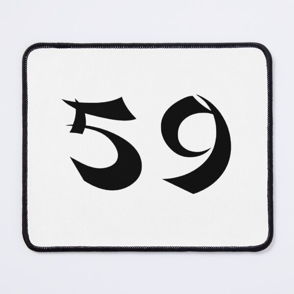 Item preview, 59, fifty-nine, black, shangai designed and sold by Numbers-Art.