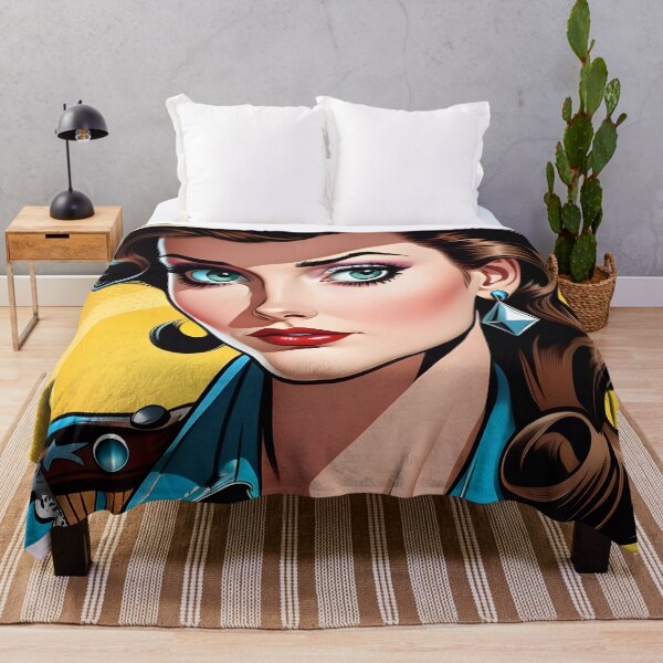 Item preview, Classic Vintage Comic Style American Cowgirl designed and sold by TheArtOfPat.