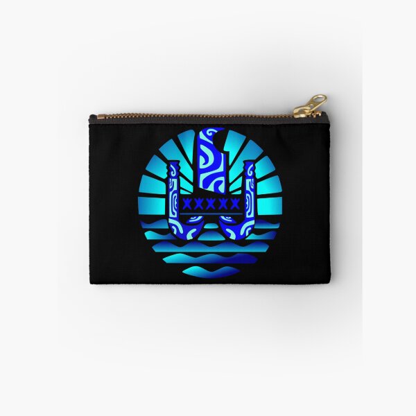 Item preview,  Flag of French Polynesia (Blue) designed and sold by Nesian-Tahiti.