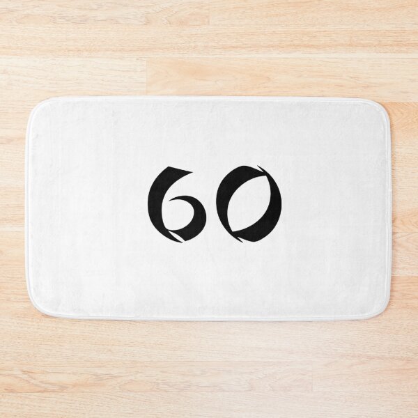 Item preview, 60, sixty, black, shangai designed and sold by Numbers-Art.