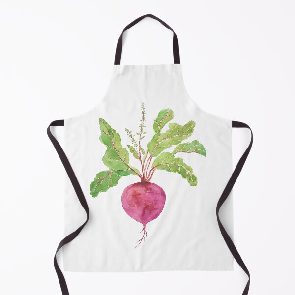 Item preview, one beetroot plants watercolor designed and sold by ColorandColor.