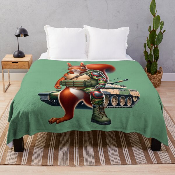 Item preview, Redcon in military dress in front of tank designed and sold by Redcon-fantasy.