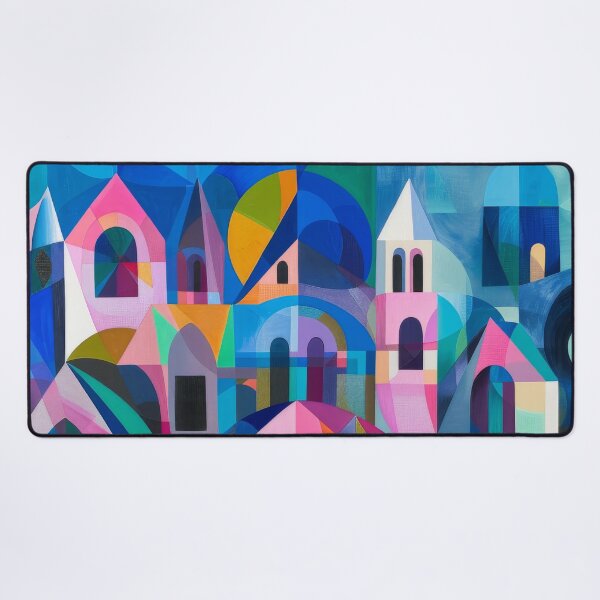 Item preview, Cubist Church  designed and sold by HarperSkye.