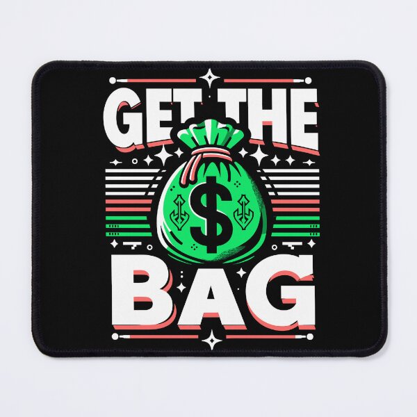 Item preview, Get The Bag Red and Green Design designed and sold by Artbyminga.