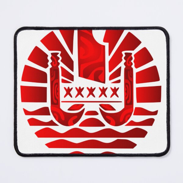 Item preview, Flag of French Polynesia (red) designed and sold by Nesian-Tahiti.