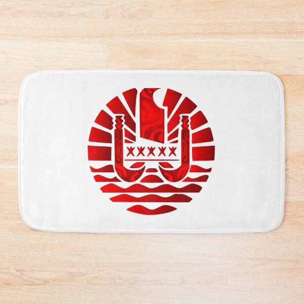 Item preview,  Flag of French Polynesia (red) designed and sold by Nesian-Tahiti.